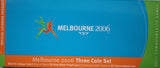 Melbourne 2006 XVIII Commonwealth Games Three Coin Proof Set