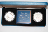 1998 Coins of Victorian Capital Melbourne $10 Proof Pair