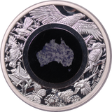 2022 Great Southern Land 1oz Silver Proof Blue Lepidolite Individual Coin