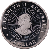 2022 Great Southern Land 1oz Silver Proof Blue Lepidolite Individual Coin