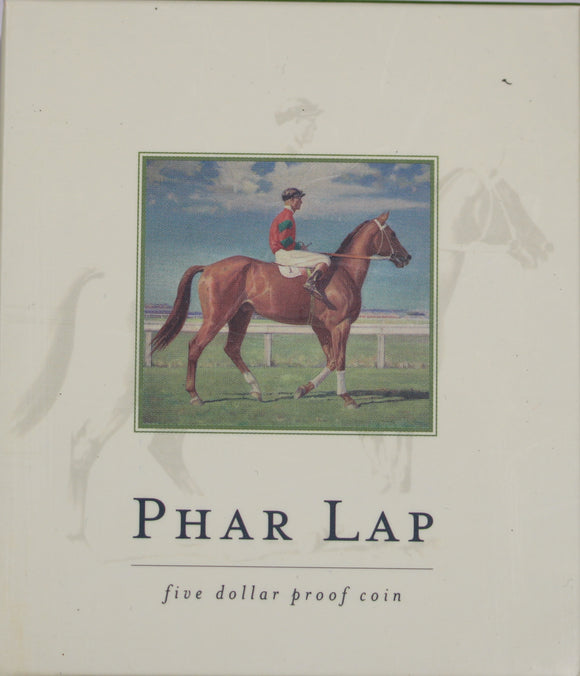 2000 Phar Lap $5 Proof Coin