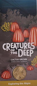 2023 $1 Creatures of the Deep Cactus Urchin - 'C' Mintmark