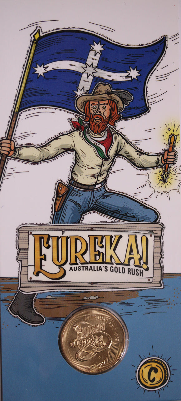 2020 $1 Eureka! Australia's Gold Rush Raffaello Carboni - 'C' Mintmark