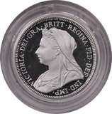 2000 Queen Victoria Silver Proof $2 Coin in Capsule