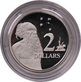 1991 Silver Proof $2 Coin in Capsule