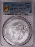 2024 Swan Dollar Pattern Crown – Silver Uncirculated First Strike MS70