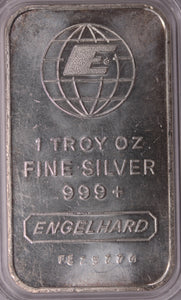 Engelhard 1oz Silver Bar c. 1980s