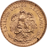 1945 Mexico Gold 2 Peso Coin