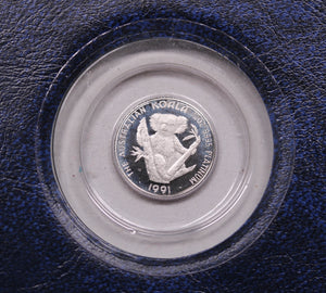 1991 Australia 1/20oz Platinum Koala Coin