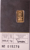 Austrian Mint 1g Gold Kinebar