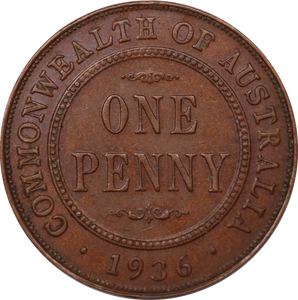 1936 Penny gEF