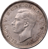 1938 Sixpence aUNC