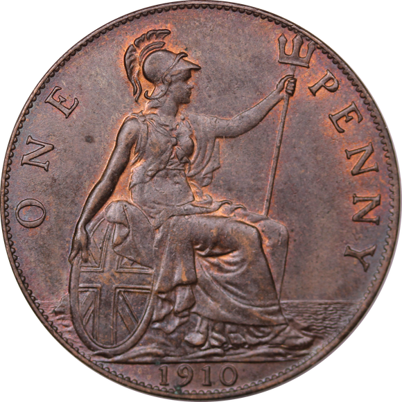 GB 1910 Penny UNC