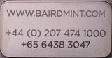 Baird and Co 250g Silver Bar