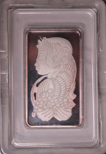 PAMP Lady Fortuna Silver 100 gram Minted Bar