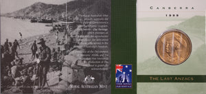 1999 $1 The Last ANZACs UNC - 'C' Mintmark