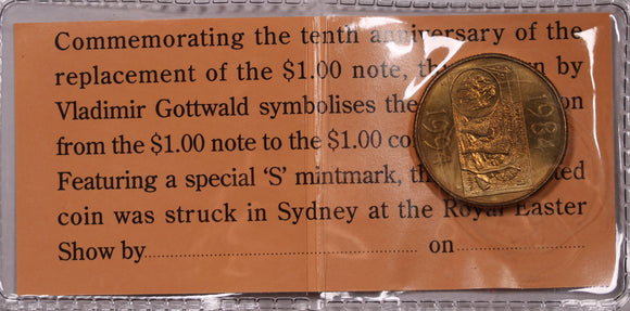 1994 $1 Commemorative Coin UNC - Special Sydney Royal Easter Show Issue