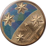 2022 Crux The Southern Cross Coloured $1 Coin