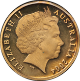 2004 Proof Mob of Roos Hologram $1 Coin