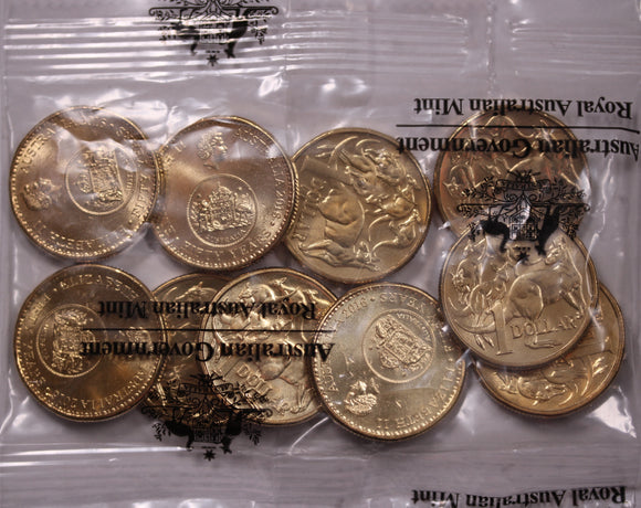 2016 $1 Anniversary of Decimal Changeover RAM Bag (10 coins)