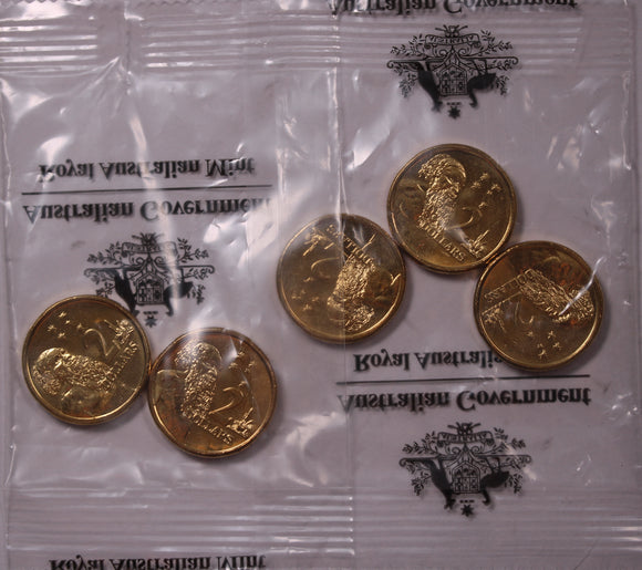 2016 $2 Anniversary of Decimal Changeover RAM Bag (5 coins)