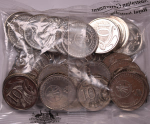 2016 10c Anniversary of Decimal Changeover RAM Bag (40 coins)