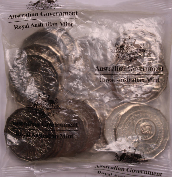 2016 50c Anniversary of Decimal Changeover RAM Bag (20 coins)