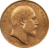 1909 Melbourne Mint Gold Sovereign gEF