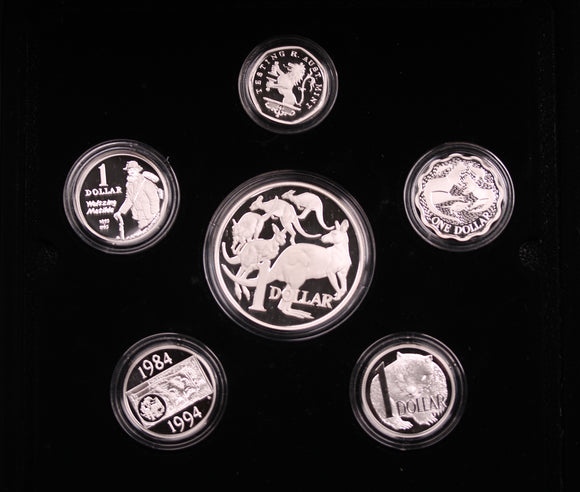 Masterpieces in Silver 2004 20 Years of Australian Dollar