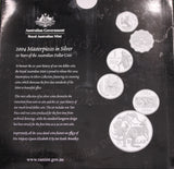 Masterpieces in Silver 2004 20 Years of Australian Dollar