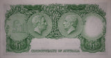 One Pound 1961 Coombs/Wilson Last Prefix aUNC