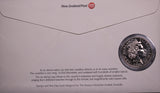 New Zealand 2002 $5 Coin & Stamp Cover Hector's Dolphin