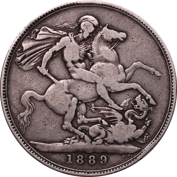 GB 1889 Crown Fine