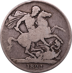 GB 1821 Crown VG