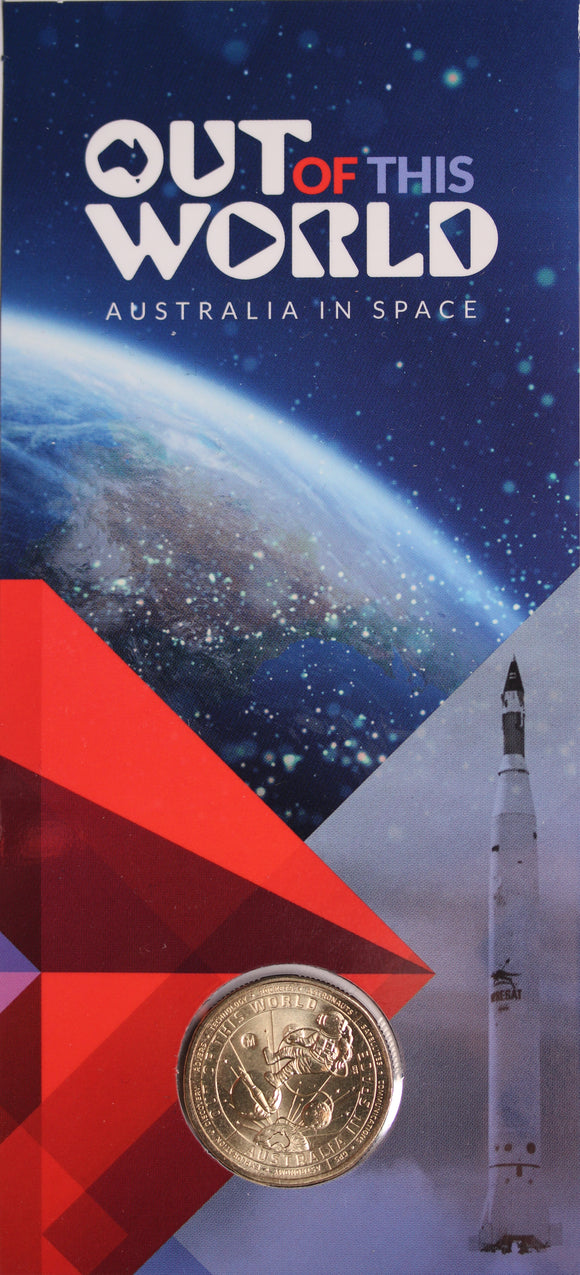 2024 $1 Out Of This World Australia's First Satellites UNC - 'M' Mintmark