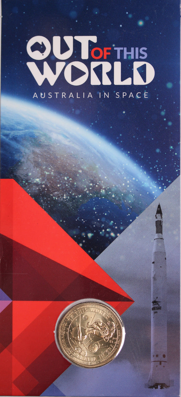 2024 $1 Out Of This World Australia's First Satellites UNC - 'B' Mintmark