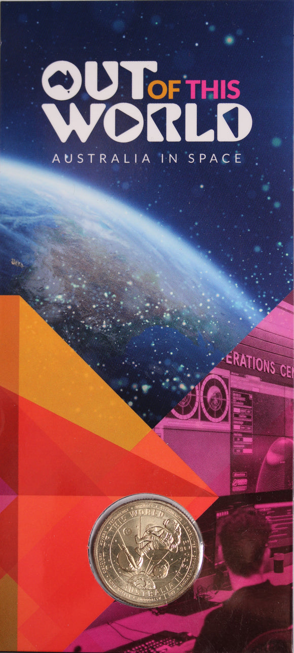 2024 $1 Out Of This World Australian Space Agency UNC - 'B' Mintmark