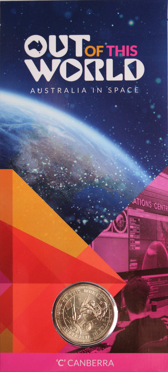 2024 $1 Out Of This World Australian Space Agency UNC - 'C' Mintmark