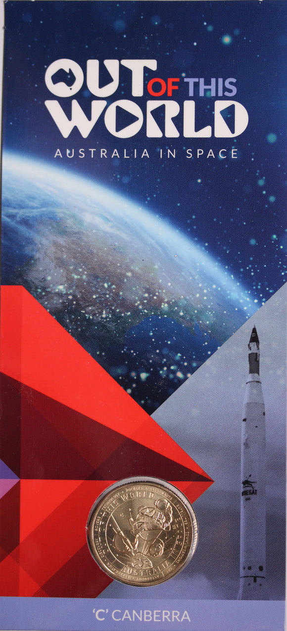 2024 $1 Out Of This World Australia's First Satellites UNC - 'C' Mintmark