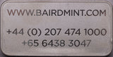 Baird and Co London 250g Silver Bar