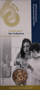 2025 $1 RAM 60th Anniversary Community Our Collectors - 'C' Mintmark