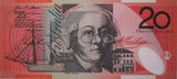 $20 2013 Stevens/Parkinson First Prefix Banknote UNC