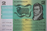 $2 1985 Johnston/Fraser Consecutive Trio aUNC