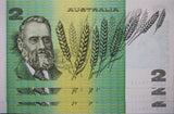$2 1985 Johnston/Fraser Consecutive Trio aUNC