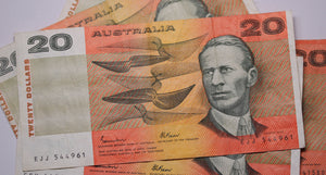 Australian $20 Paper Banknote Circulated