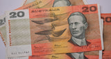 Australian $20 Paper Banknote Circulated
