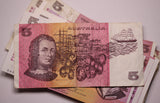 Australian $5 Paper Banknote Circulated