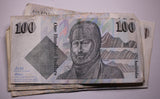 Australian $100 Paper Banknote Circulated