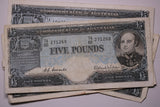 Australian Five Pound Paper Banknote Circulated