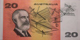 $20 1989 Fraser/Higgins Banknote aUNC